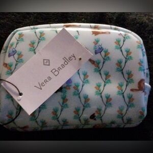 Vera Bradley Mini Dome Cosmetic Bag Merry Mischief